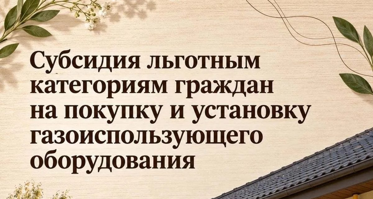 Жители Курганской области могут получить до 100 тысяч рублей на газовое оборудование
